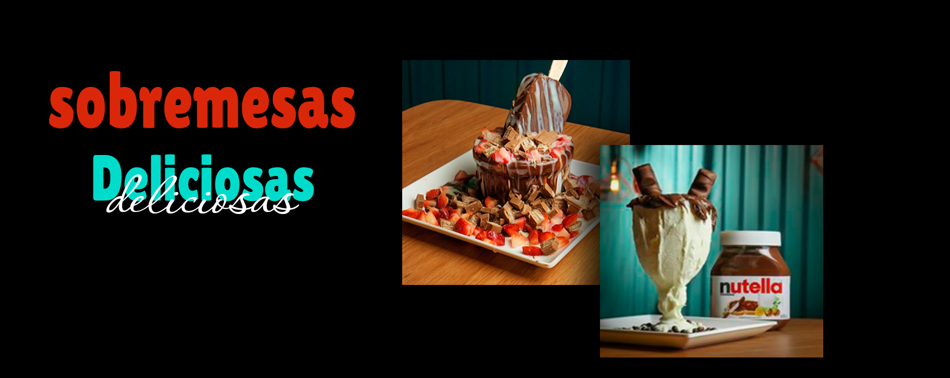 Banner representando hamburger artesanal oferecido pelo restaurante